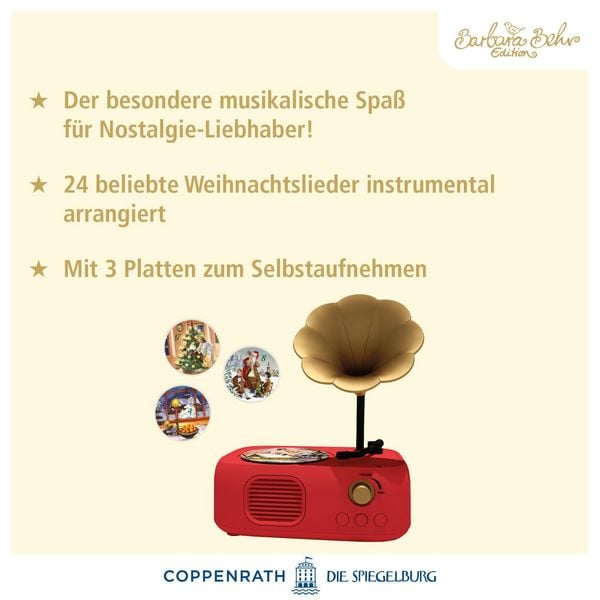 Produktbild: Sound-Adventskalender &ndash; Vintage-Grammophon