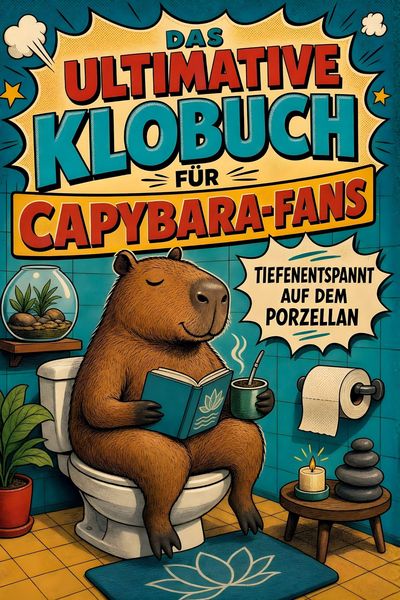 Produktbild: Das ultimative Klobuch f&uuml;r Capybara-Fans