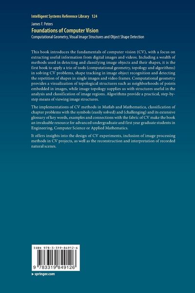 Produktbild: Foundations of Computer Vision
