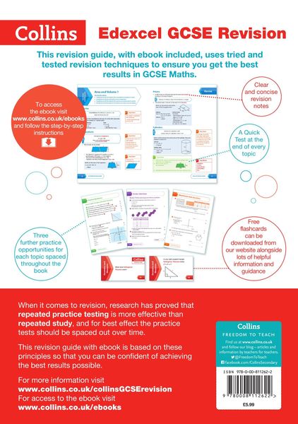 Produktbild: Edexcel GCSE 9-1 Maths Higher Revision Guide