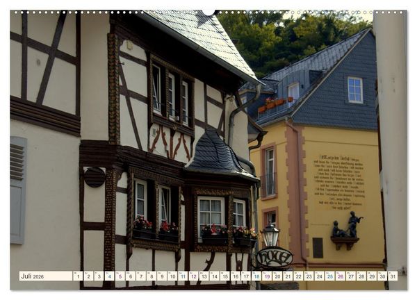 Produktbild: Bernkastel-Cues an der Mosel (hochwertiger Premium Wandkalender 2026 DIN A2 quer), Kunstdruck in Hochglanz
