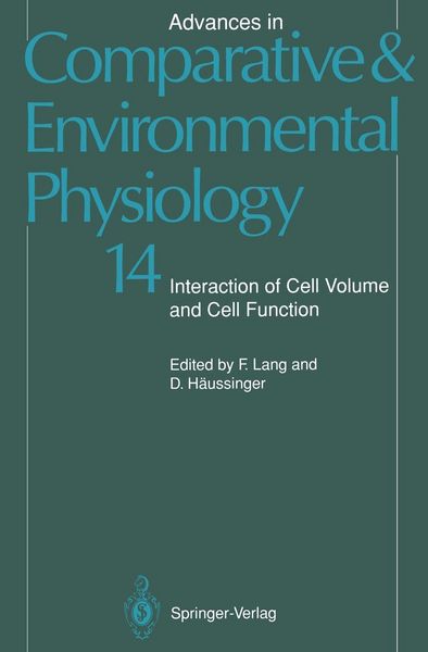 Produktbild: Advances in Comparative and Environmental Physiology