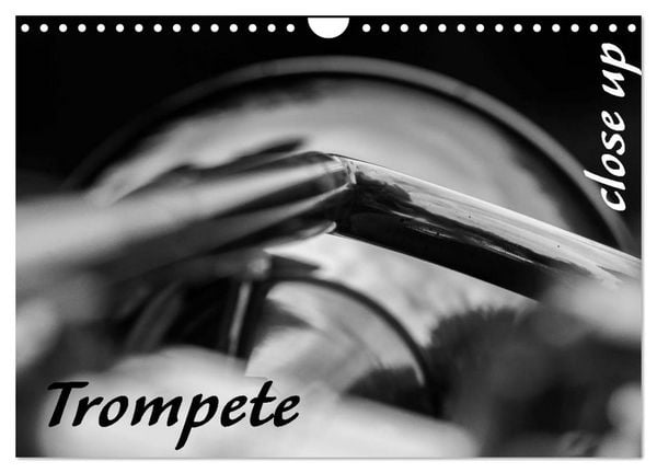 Produktbild: Trompete - Close up (Wandkalender 2026 DIN A4 quer), CALVENDO Monatskalender