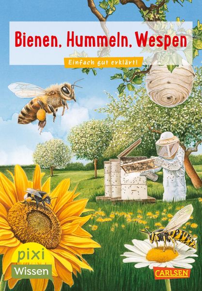 Produktbild: Pixi Wissen 104: Bienen, Hummeln, Wespen