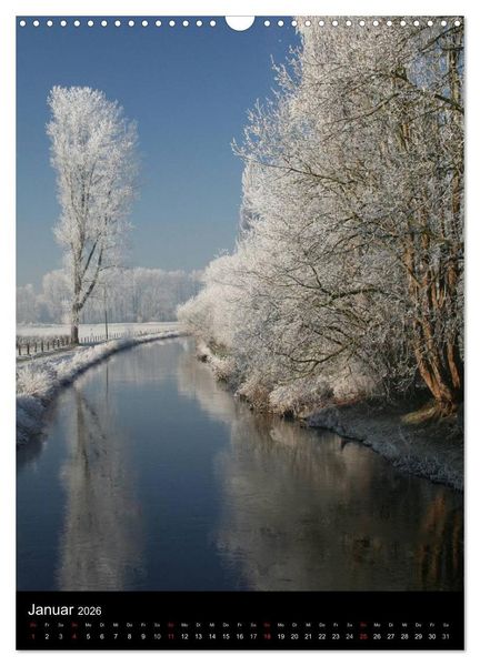 Produktbild: Unser sch&ouml;nes Klever Land (Wandkalender 2026 DIN A3 hoch), CALVENDO Monatskalender