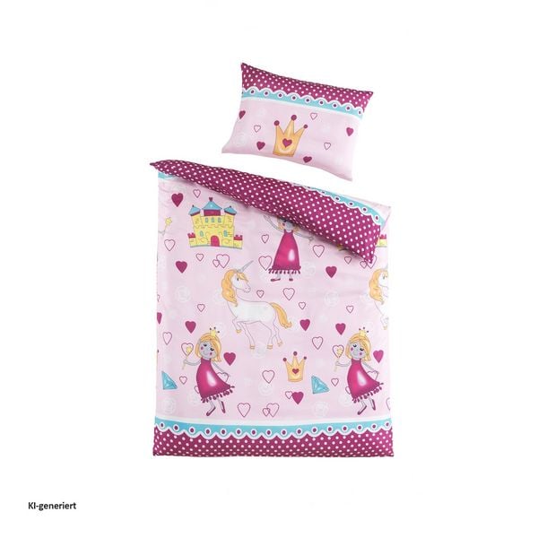 Produktbild: HTI-Living Baby Mikrofaserbettw&auml;sche 100x135 2 teilig Baby Mikrofaserbettw&auml;sche 100x135 2 teilig