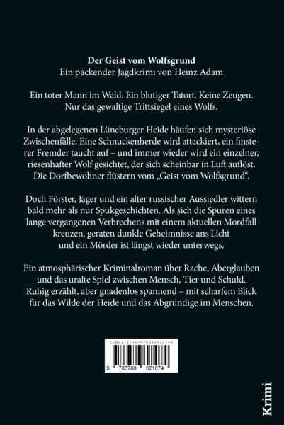 Produktbild: Der Geist vom Wolfsgrund