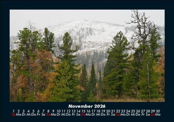 Produktbild: Berglandschaften 2026 Fotokalender DIN A5
