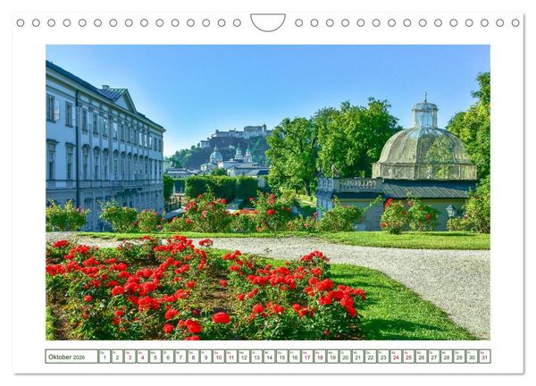 Produktbild: Salzburg - Die romantische Mozartstadt (Wandkalender 2026 DIN A4 quer), CALVENDO Monatskalender