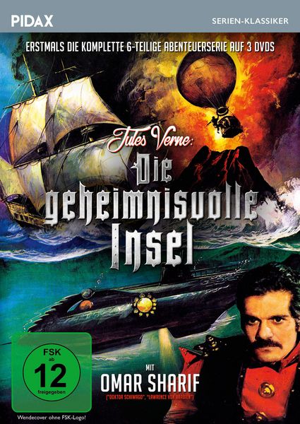 Produktbild: Jules Verne: Die geheimnisvolle Insel [3 DVDs]