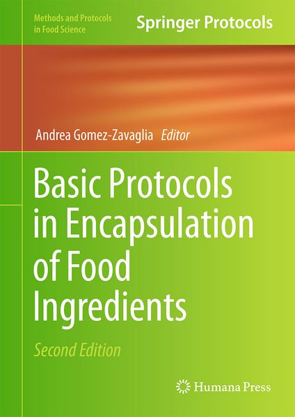 Produktbild: Basic Protocols in Encapsulation of Food Ingredients