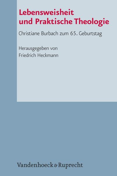 Produktbild: Lebensweisheit und Praktische Theologie