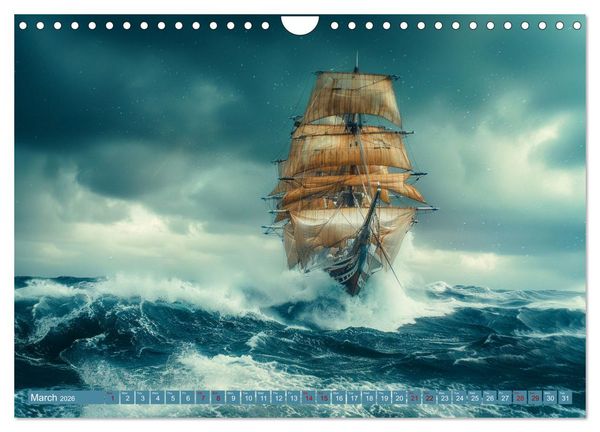 Produktbild: Sailing Through Seasons (Wall Calendar 2026 DIN A4 landscape), CALVENDO 12 Month Wall Calendar