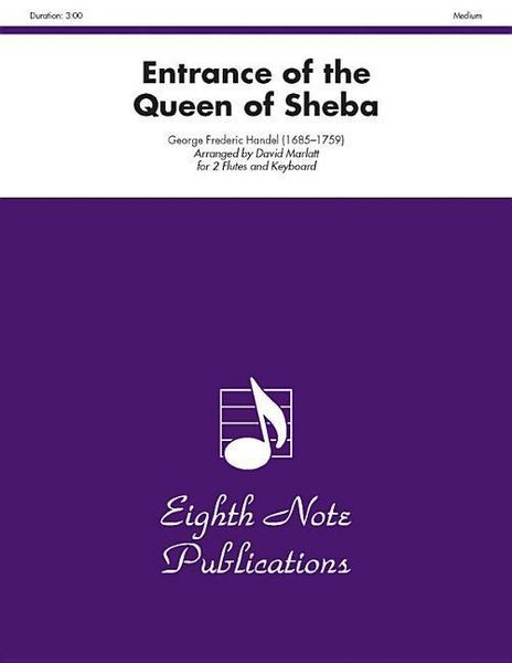 Produktbild: Handel, G: Entrance of the Queen of Sheba
