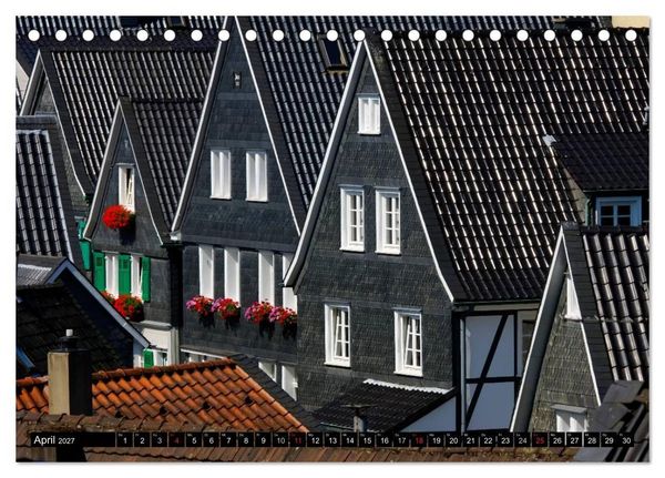 Produktbild: Solinger Bilderbogen 2027 (Tischkalender 2027 DIN A5 quer), CALVENDO Monatskalender