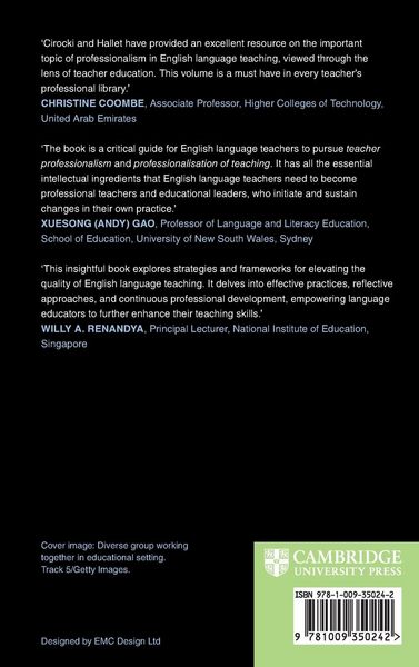 Produktbild: Professionalising English Language Teaching