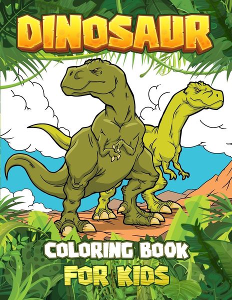 Produktbild: Dinosaur Coloring Book For Kids