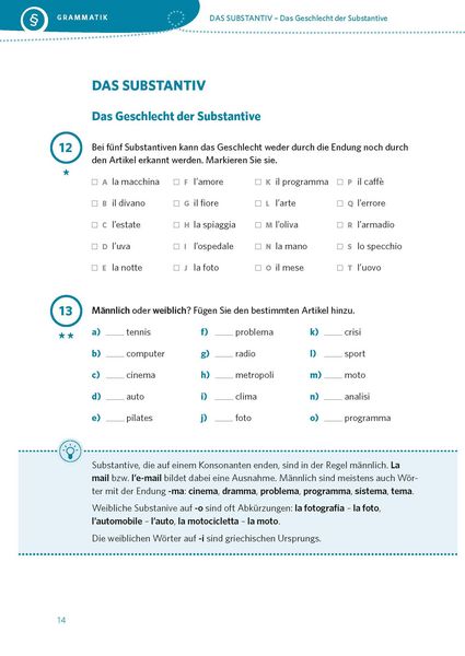 Produktbild: PONS 500 &Uuml;bungen Italienisch