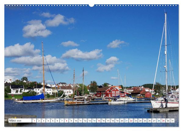 Produktbild: Norwegen PUR (hochwertiger Premium Wandkalender 2026 DIN A2 quer), Kunstdruck in Hochglanz