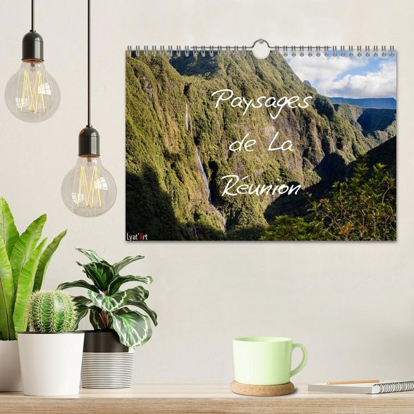 Produktbild: Paysages de La R&eacute;union (Calendrier mural 2026 DIN A4 vertical), CALVENDO calendrier mensuel