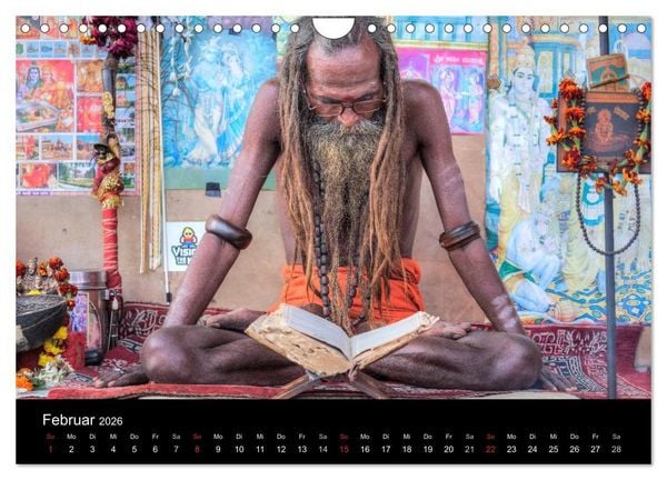 Produktbild: Indiens Gesichter (Wandkalender 2026 DIN A4 quer), CALVENDO Monatskalender