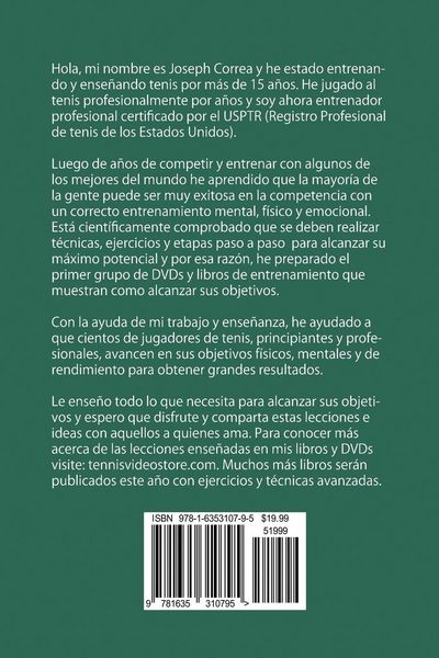 Produktbild: Las 33 Leyes del Tenis