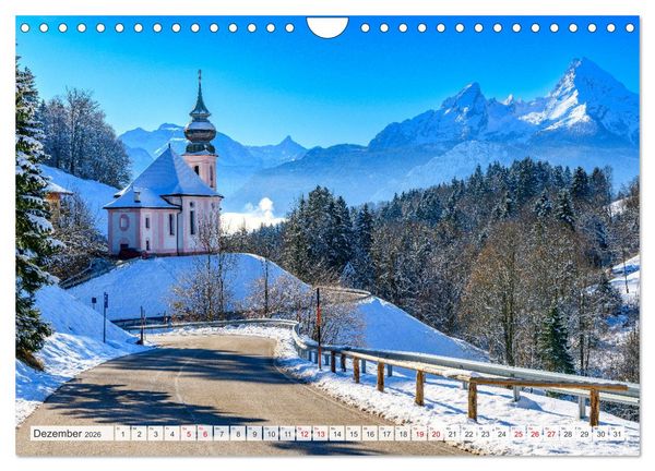 Produktbild: Urlaub im Berchtesgadener Land (Wandkalender 2026 DIN A4 quer), CALVENDO Monatskalender