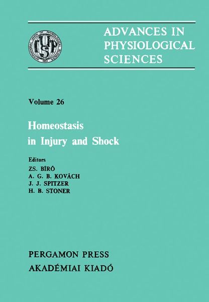Produktbild: Homeostasis in Injury and Shock