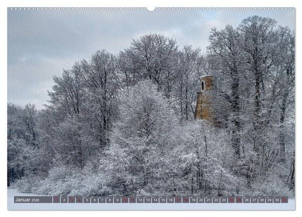 Produktbild: Das Steinfurter Bagno im Wandel der Jahreszeiten (hochwertiger Premium Wandkalender 2026 DIN A2 quer), Kunstdruck in Hochglanz