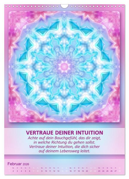 Produktbild: Light Energy Mandalas - Kalender - Vol. 2 (Wandkalender 2026 DIN A3 hoch), CALVENDO Monatskalender