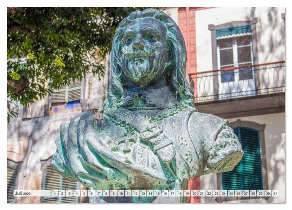 Produktbild: Funchal &ndash; Madeiras Seele am Atlantik (Wandkalender 2026 DIN A3 quer), CALVENDO Monatskalender