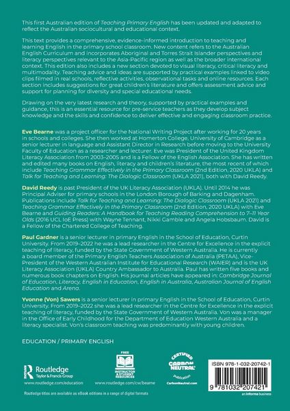 Produktbild: Teaching Primary English in Australia