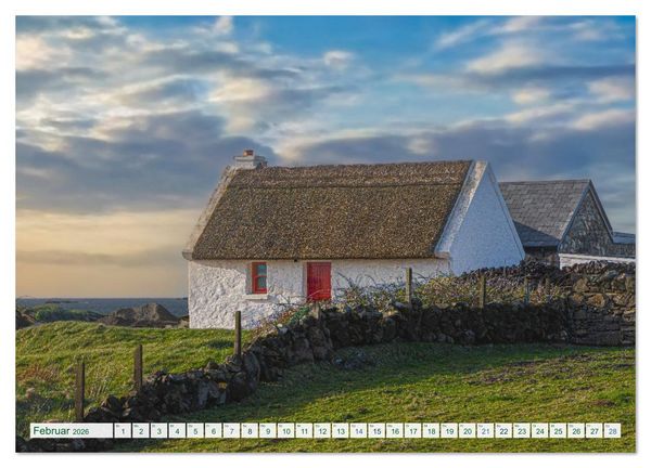 Produktbild: Irland - Unterwegs auf dem Wild Altantic Way (Wandkalender 2026 DIN A4 quer), CALVENDO Monatskalender