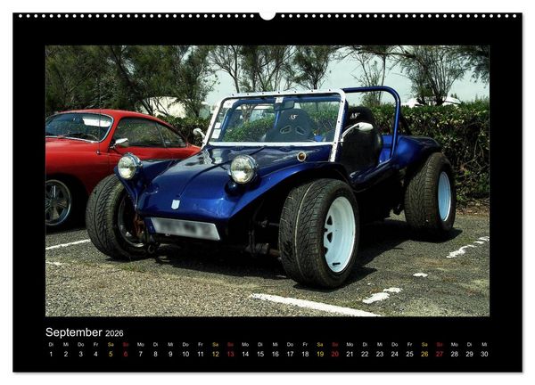Produktbild: Buggys - die Kultautos der 80er (Wandkalender 2026 DIN A2 quer), CALVENDO Monatskalender