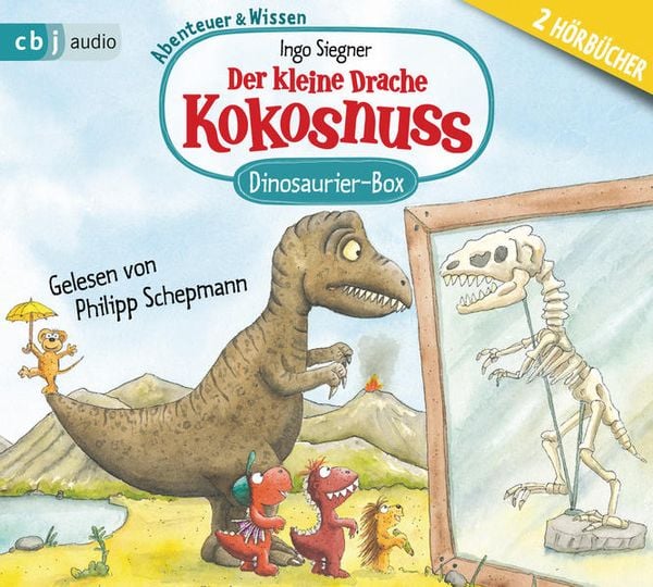 Der kleine Drache Kokosnuss – Abenteuer & Wissen - Dinosaurier - Ingo Siegner, CD, 9783837159646