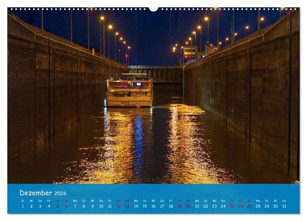 Produktbild: Eine Kreuzfahrt auf dem Rhein (Wandkalender 2026 DIN A2 quer), CALVENDO Monatskalender