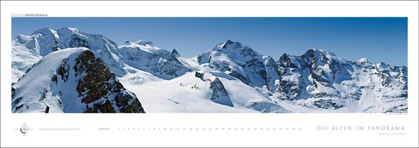Produktbild: Die Alpen im Panorama