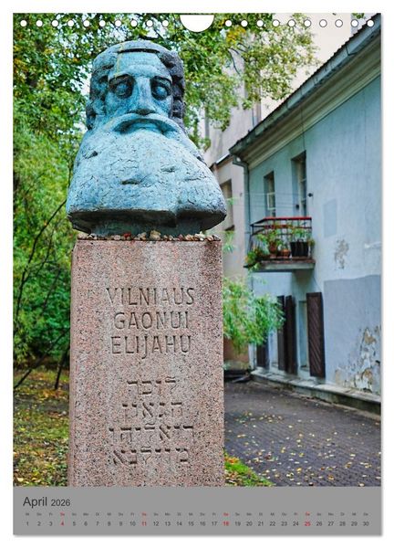Produktbild: Judentum im Baltikum (Wandkalender 2026 DIN A4 hoch), CALVENDO Monatskalender