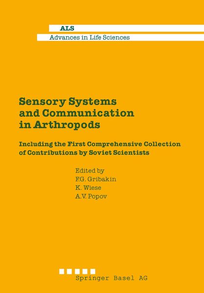 Produktbild: Sensory Systems and Communication in Arthropods