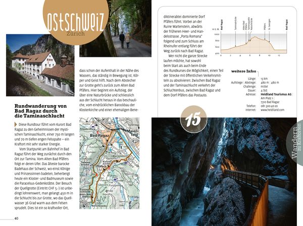 Produktbild: K&uuml;mmerly+Frey Erlebnis Schweiz Wandern zu Kraftorten - Wanderf&uuml;hrer