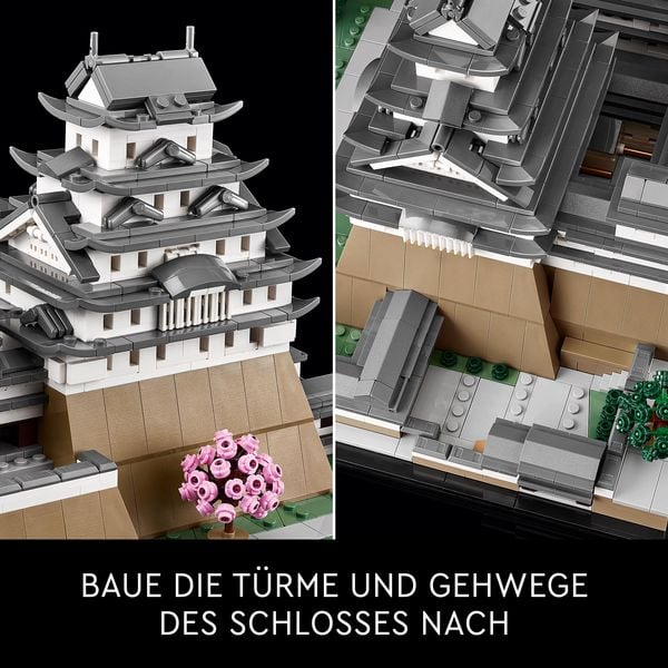 LEGO Architecture 21060 Burg Himeji Set, Modellbausatz für Erwachsene