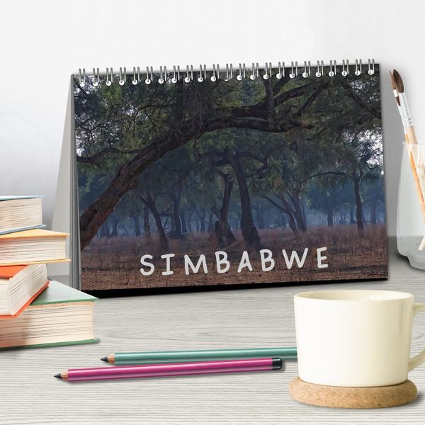 Produktbild: Zimbabwe (Tischkalender 2026 DIN A5 quer), CALVENDO Monatskalender