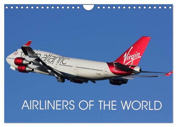 Produktbild: Airliners of the World (Wall Calendar 2027 DIN A4 landscape), CALVENDO 12 Month Wall Calendar