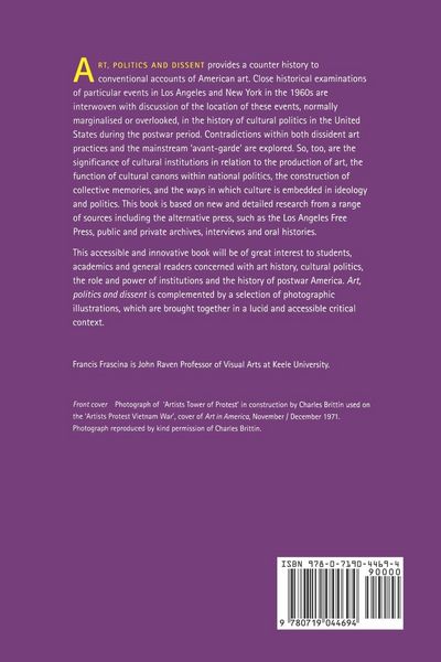 Produktbild: Art, politics and dissent