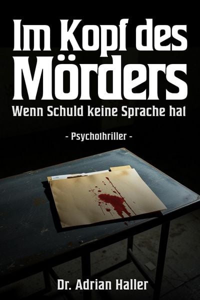 Produktbild: Im Kopf des M&ouml;rders  Wenn Schuld keine Sprache hat: Psychothriller