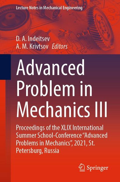 Produktbild: Advanced Problem in Mechanics III
