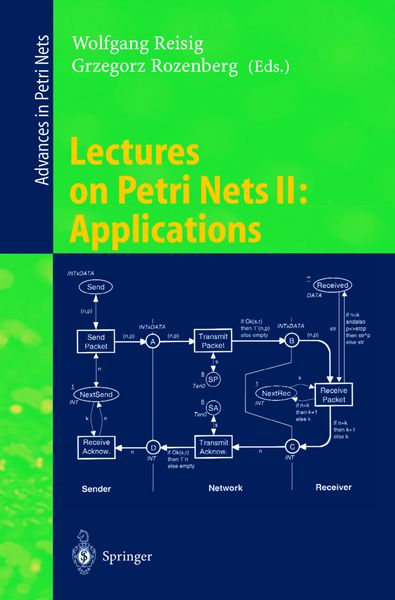 Produktbild: Lectures on Petri Nets II: Applications