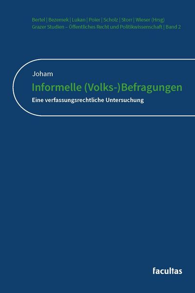 Produktbild: Informelle (Volks-)Befragungen