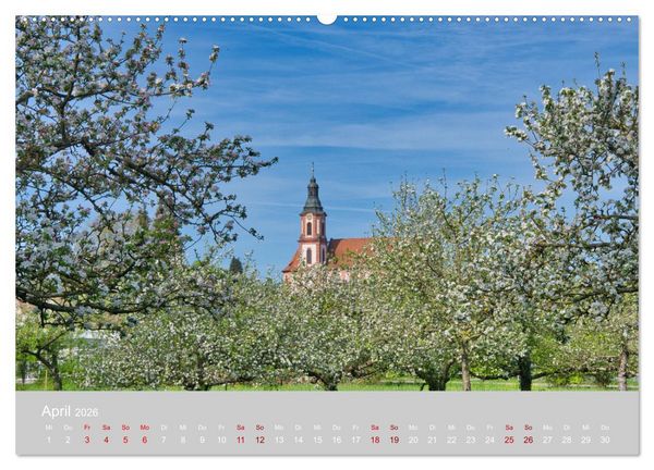 Produktbild: Ettenheim - Perle der Ortenau (Wandkalender 2026 DIN A2 quer), CALVENDO Monatskalender
