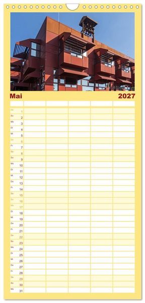 Produktbild: Familienplaner 2027 - Bergisch Gladbach mit 5 Spalten (Wandkalender, 21 x 45 cm) CALVENDO